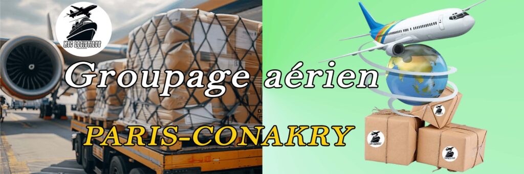 Aérien paris-conakry